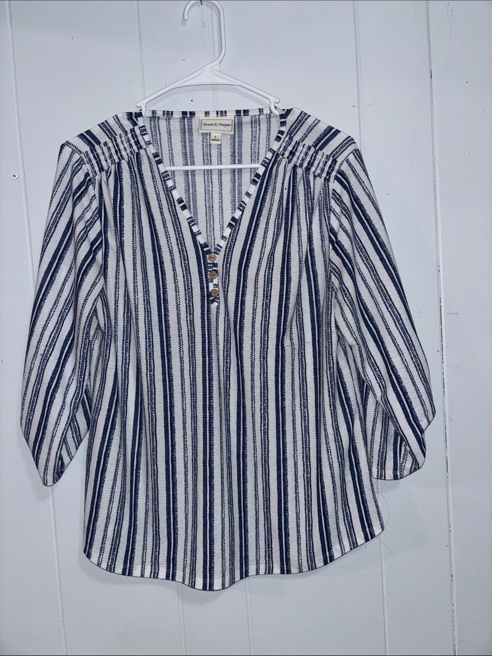 Sunset & Harper Striped Top